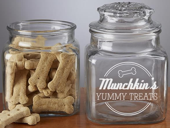 Luxury Treat Jars For Dogs and Cats