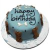 Organic Any Occasion Birthday Cake For Dogs (Blue)