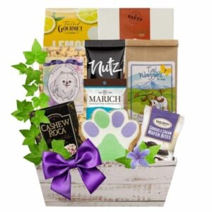 Goodies for Dog & Owner Gift Basket