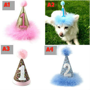 Dog Birthday Hats  Personalized Pet Hats  Hand Made Hats For Your Pets