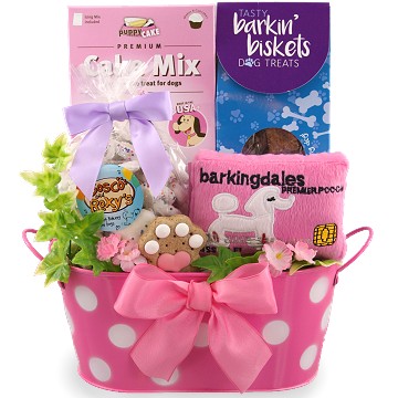 dog treats baskets gifts