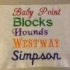 Personalized Luxury Pet Blanket with Appliqued Letter and Name - Image 5