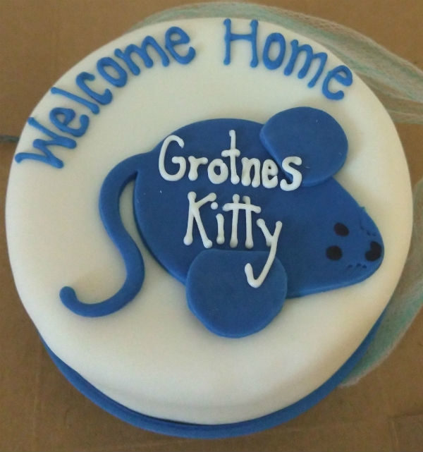 Welcome Home! cake (Coraline)