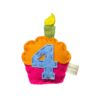 Organic Catnip Birthday Cupcake with Age Cat Toy - Image 7