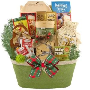 Luxury Christmas Dog and Human Gift Baskets