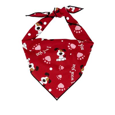 Valentine's day best sale bandanas for dogs