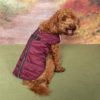 Zip-up Dog Puffer Vest - White - Image 2