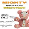 Soft Giraffe Mighty Microfiber Ball Dog Toy - Image 2
