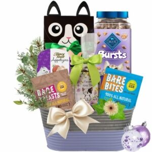 Spoiled Cat Christmas Luxury Gift Basket