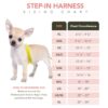 Luxury Dog Harness Daisy Step In Harness-Pretty Pastels Puppy Pink - Image 3