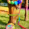 Carrot and Apple Horse Cake with Balloon, Candle and Party Hat Included - Image 5