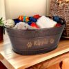 Custom Dog Toy Storage Bin-Galvanized Toy Storage (Donation to ASPCA)