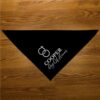 Personalized Wedding Ring Set with Name and Title Dog Bandana - Image 2