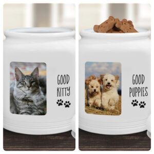 Personalized Ceramic with photo Treat Jar