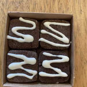 Brownie Bites Dog Treats