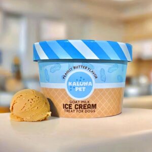 Peanut Butter Dog Ice Cream Mix – Goat Milk Powder