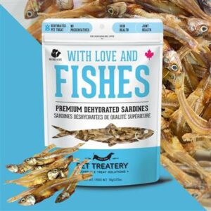 With Love and Fishes - Dehydrated Sardines Treats