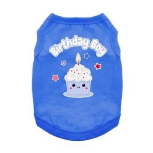 Birthday Boy Tank Top - Blue For Dogs