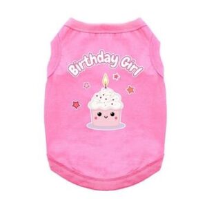 Birthday Girl Tank Top - Pink For Dogs