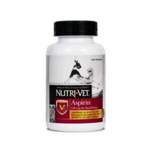 Nutri-Vet Aspirin Chewables for Small Dogs 120mg (100Count)