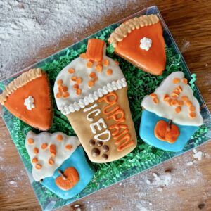 PUP-kin Iced Fall Dog Treat Gift Box