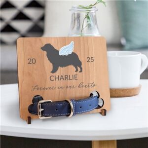 Personalized Dog Breed Angel Silhouettes Keepsake