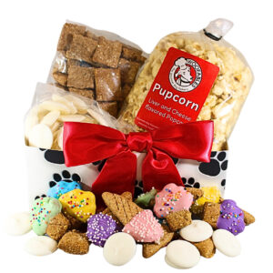 Small But Mighty Dog Gift Basket