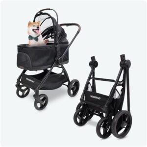 WonderFold Buddy 2-in-1 Convertible Pet Stroller