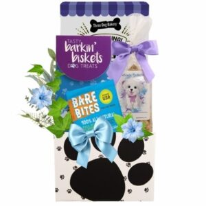 Dog Treat Gift Basket