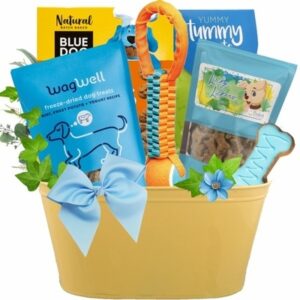 Fetch & Feast Dog Gift Basket