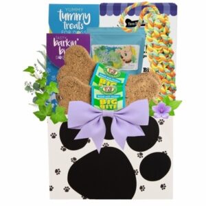 Ruffed Up Pup Dog Luxury Gift Basket