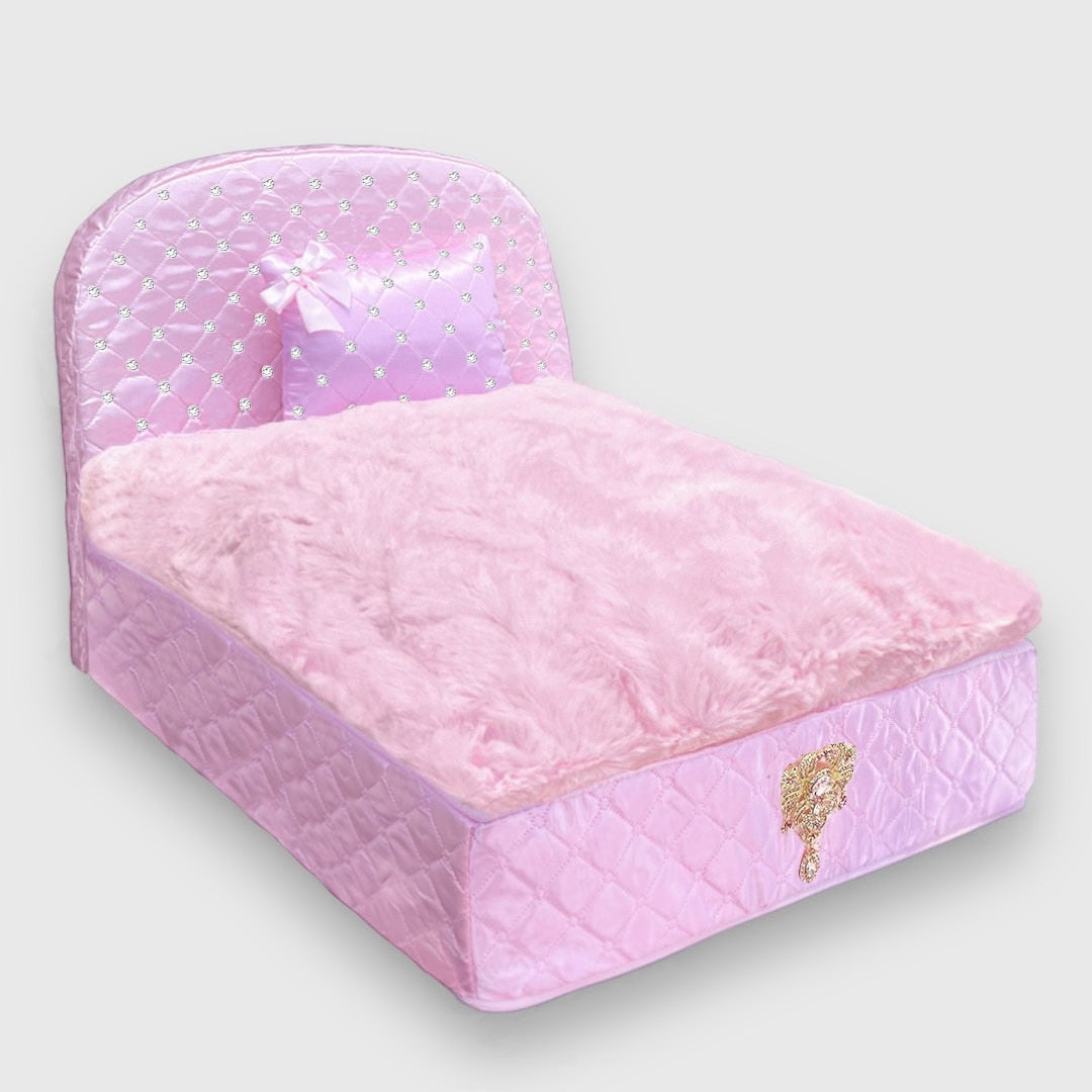 Glamour Baby Dog Bed (blush)