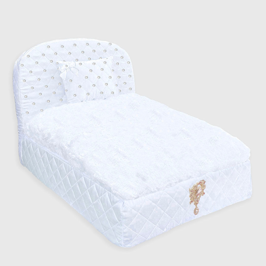 Glamour Baby Dog Bed (snow)