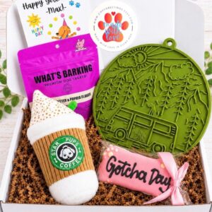 Happy Tails Coffee Gotcha Day Birthday Celebration Dog Gift Box
