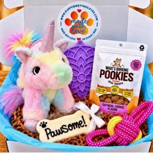 Magical Unicorn Wishes Dog Deluxe Gift Box