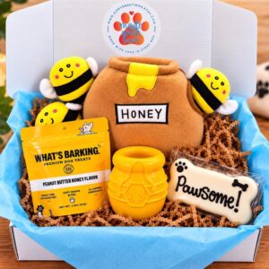 Bee Happy, Pup! Dog Gift Box