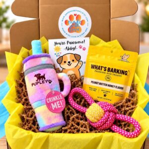 Sips, Squeaks & Tail Wags Dog Gift Box