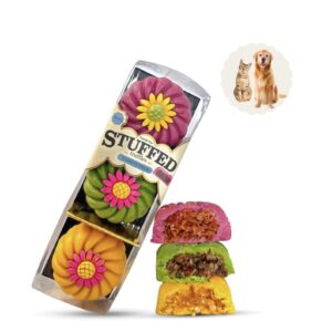 Soft, Meat - Stuffed, Gourmet Dog & Cat Gift for Birthday, Christmas Present, Gotcha Day (Dye-Free)